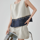 Bejeweled Fringe Sleeveless Top / Half Pants FER0283