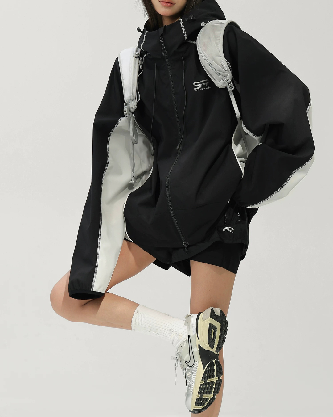Nylon Zip-Up Blouson ACS0374