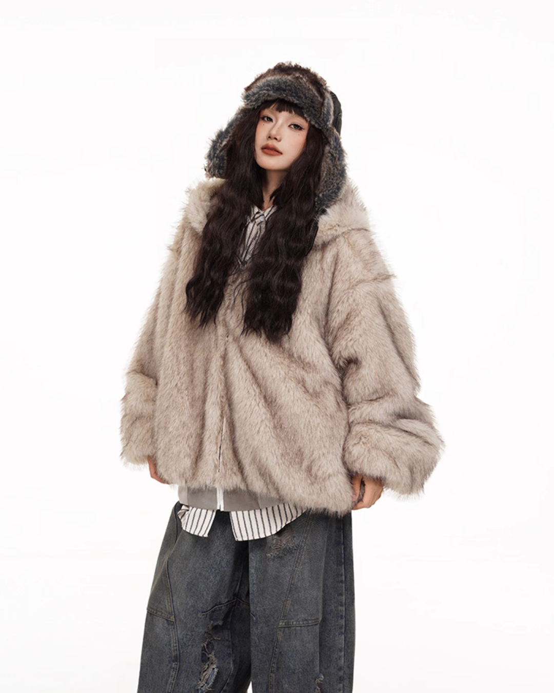 Fur × Nylon Reversible Blouson FEC0004
