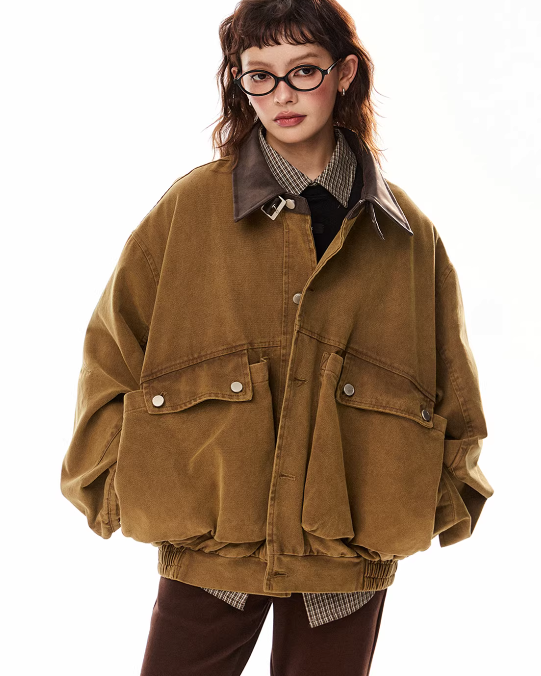 Vintage Washed Work Jacket EZK0087