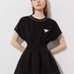 Slim Waist Sweat Dress DPY0001