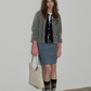 Layered Style Knit Cardigan RLZ0001