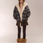 Reversible Check Fleece Jacket ASG0060