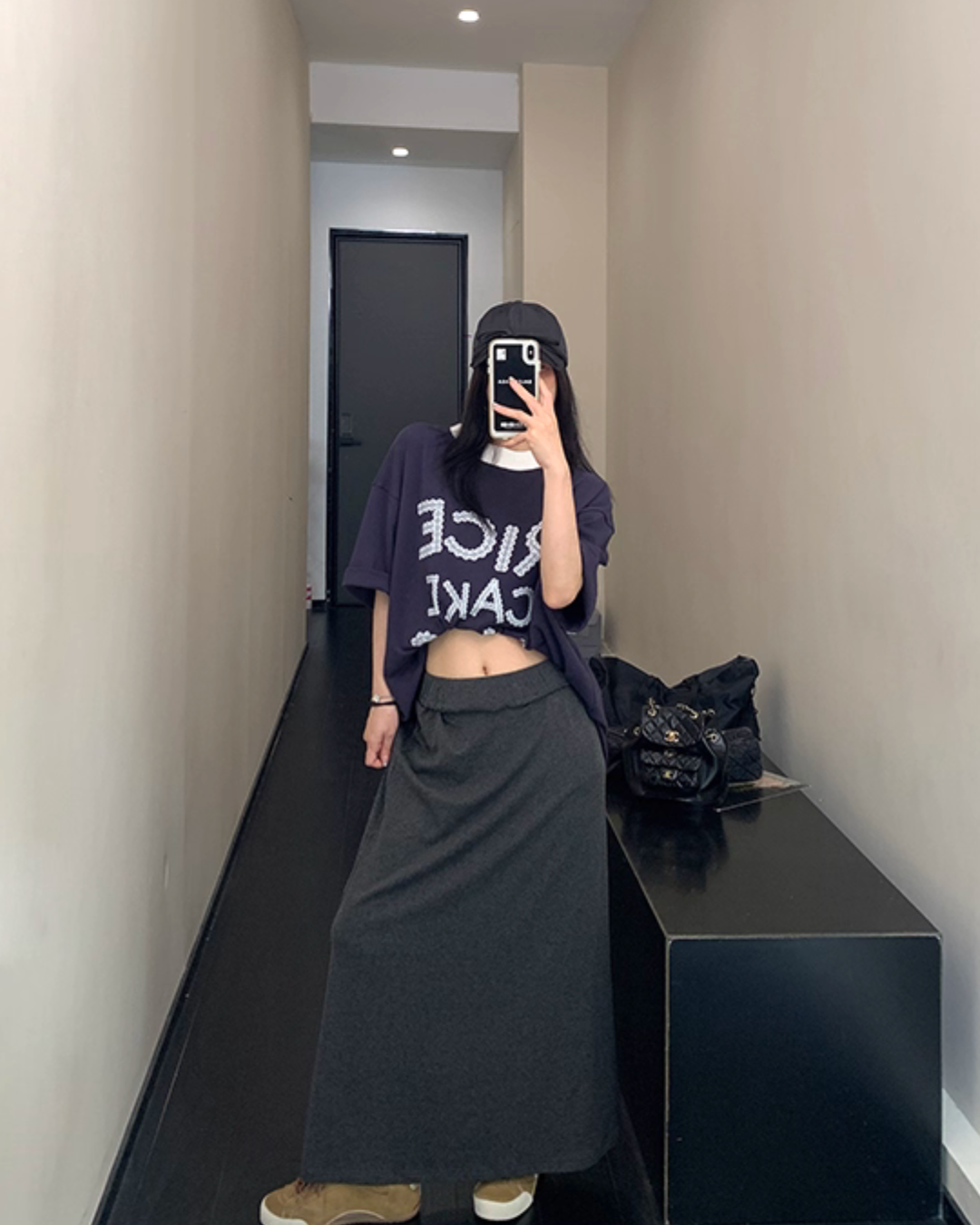 Sweat Long Skirt YLS0917