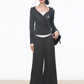 Drape Hood Top / Long Loose Skirt / Wide Pants WEO0073