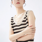 Striped Knit Tank Top GIR0002