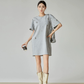 Rhinestone T-shirt Dress FER0124
