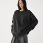 Round-Neck Pullover Knit / Scarf ACS0312