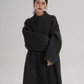 Mock Neck Long Coat SRS0407