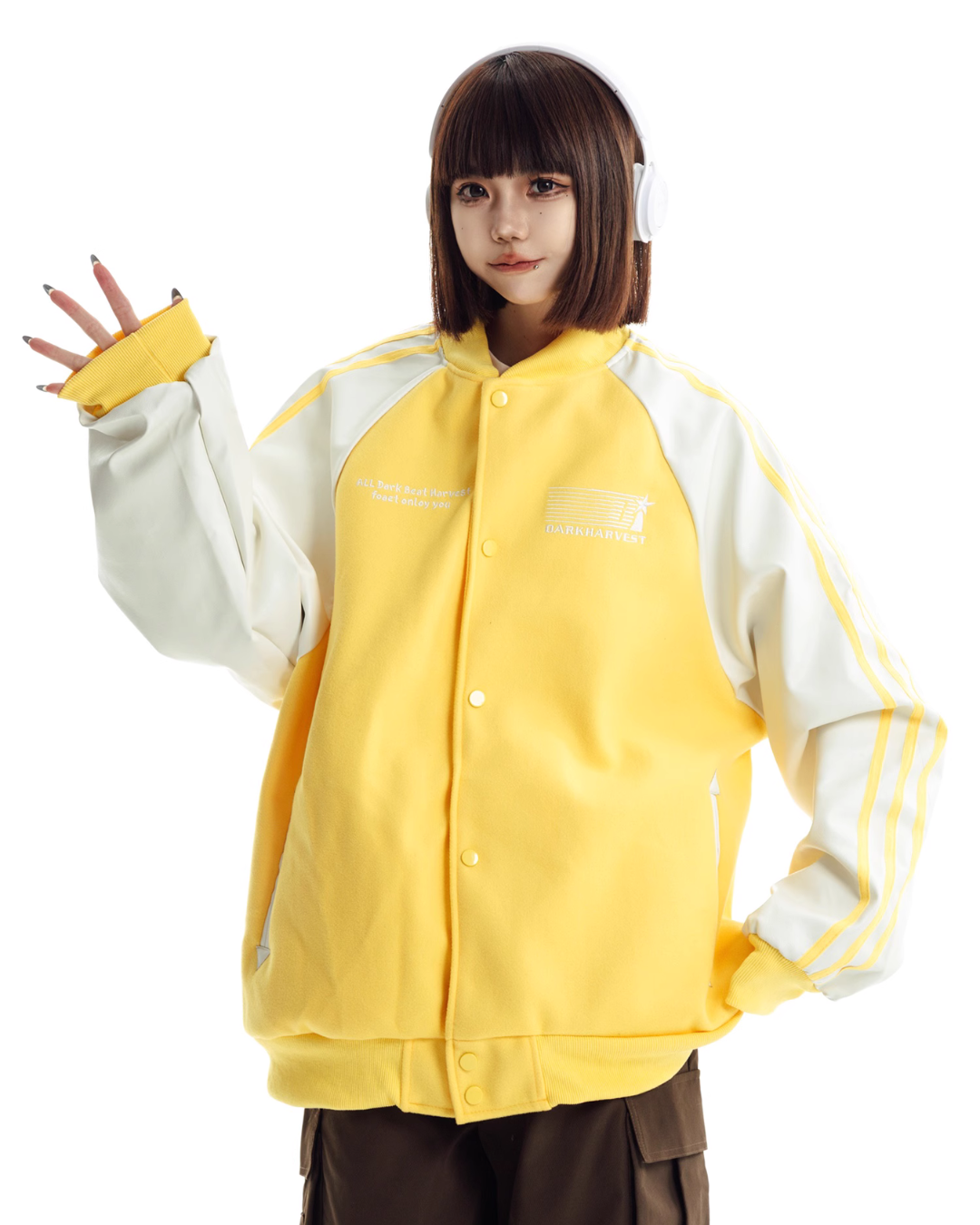 Bicolor Sideline Stadium Jumper AXN0001