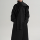 Belt Design Wool Long Coat SRS0322