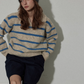 Border Polo Knit Top RLZ0005