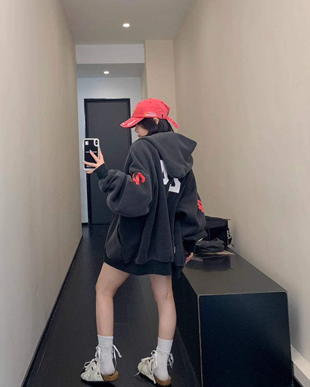 Vintage Loose Zip Hoodie YLS0928