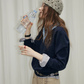 Paid Collar Long Sleeve Shirt RLZ0007
