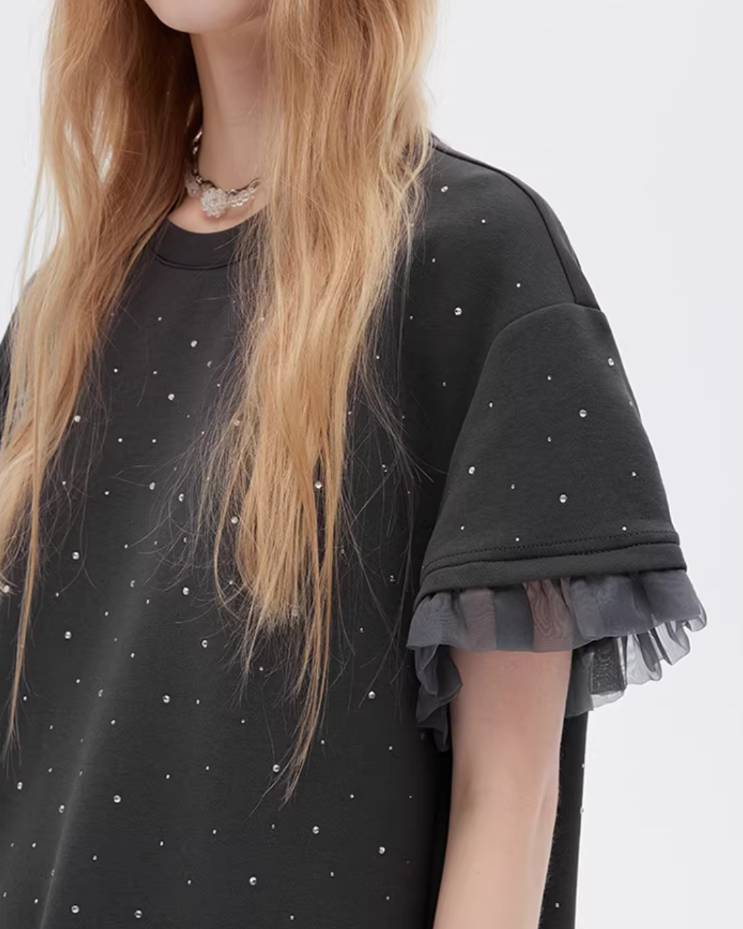 Sparkly T-Shirt Dress SHN0025