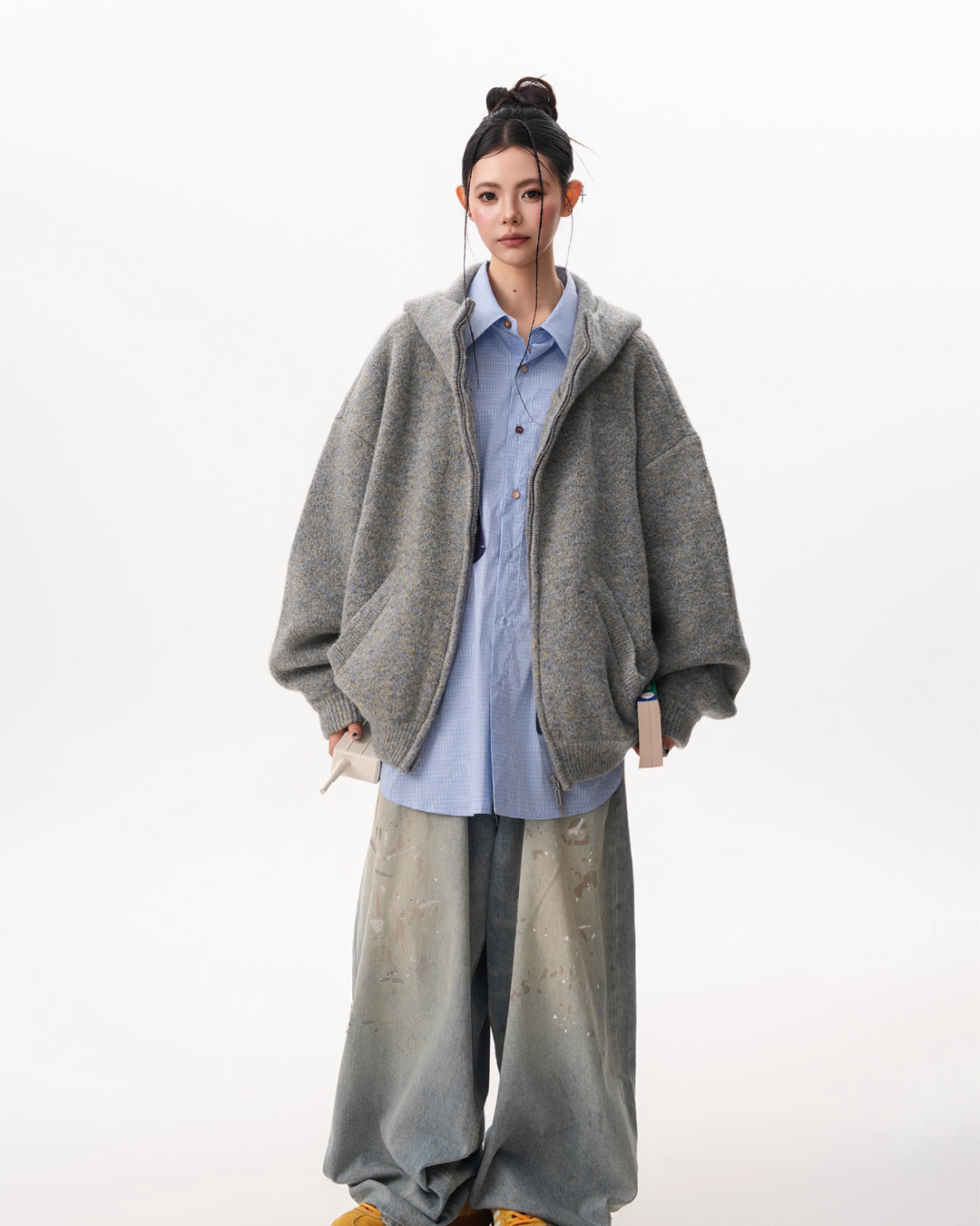 Double Zip Hoodie BWA0008