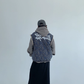 Vintage Denim Sherpa Vest YLS0998