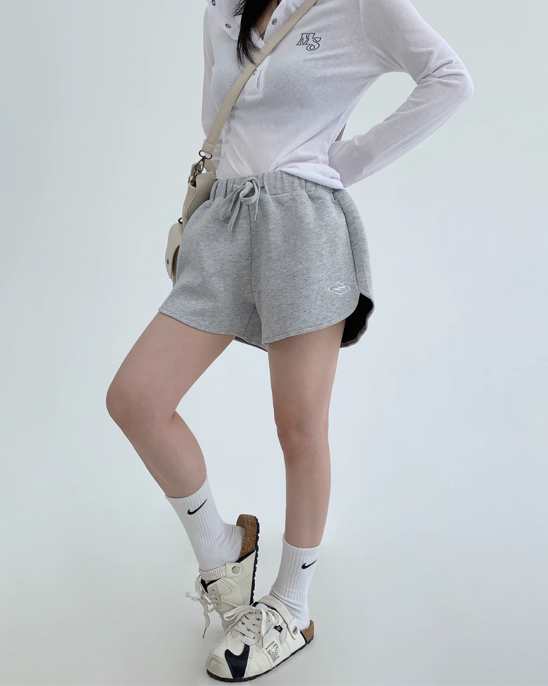 Logo Printed Sweat Shorts YLS0870
