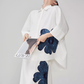Appliqué Off-White Shirt / Half-Length Skirt FER0117