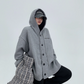 Hood Knit Cardigan YLS0711
