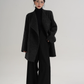Waist Belt Wool Coat SRS0389