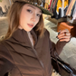 Knit Panel Quilted Knit Jacket WWP0019