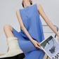 Back Ribbon Sleeveless Mini Dress FER0306