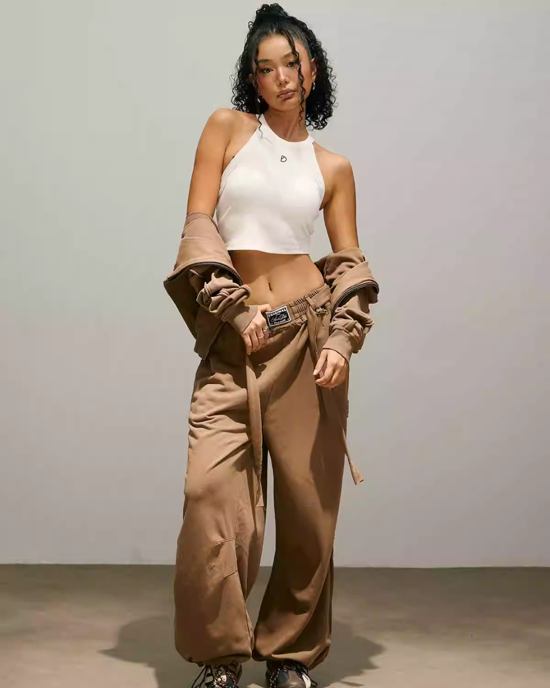 Back Logo Zip Hoodie / Sweatpants SMD0006