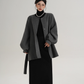 Collarless Belt Coat SRS0374