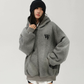 Wool Oversized Pullover Hoodie ACS0384