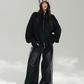 Stand Collar Zip-Up Knit Jacket ACS0389