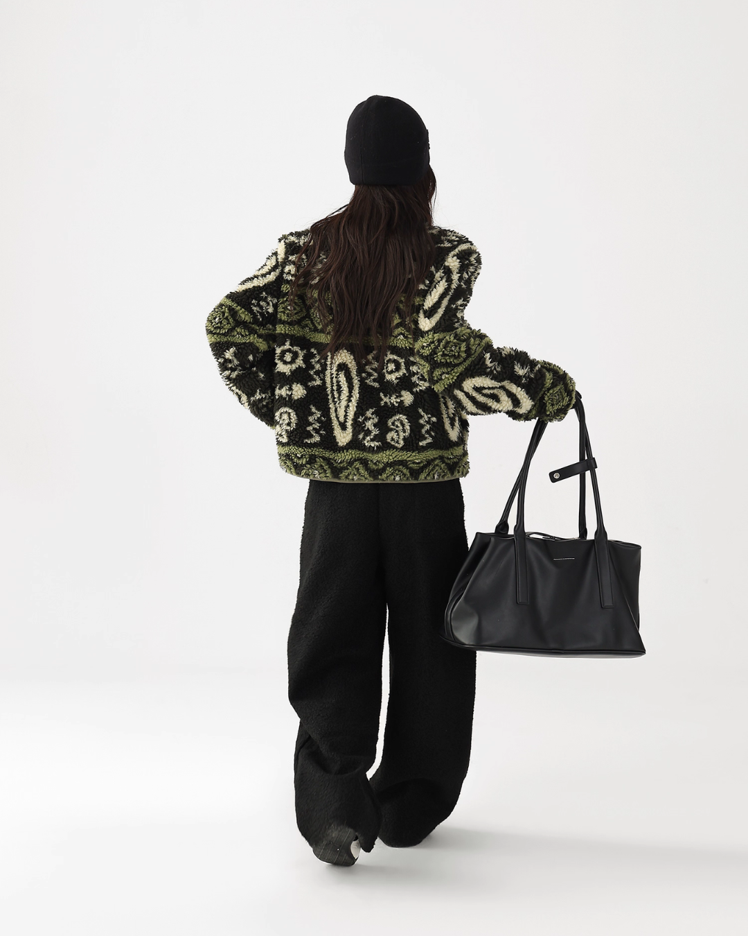 Stand Collar Fleece Jacket ACS0333