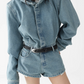 Vintage Jumpsuit Denim Shorts Jacket ACS0241