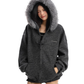 Fur Food Thin Striped Jacket BGS0019