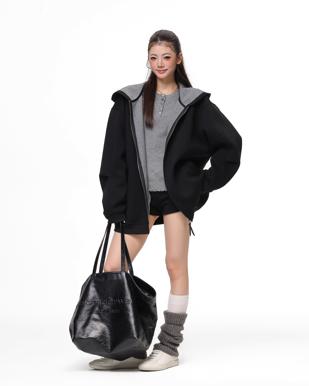 Big Silhouette Zip Hoodie ACS0297