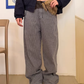 Pinstripe Wide Denim Pants CYE0100