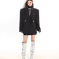 Wide Shoulder Tailored Jacket CCS0033