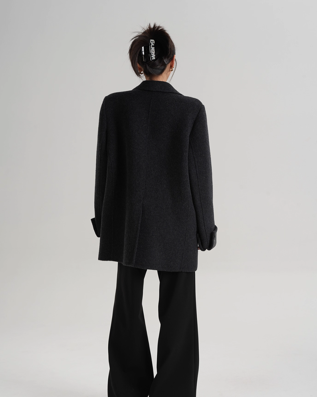Back Sleeve Wool Blazer SRS0360