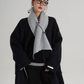Scarf Collarless Coat SRS0412