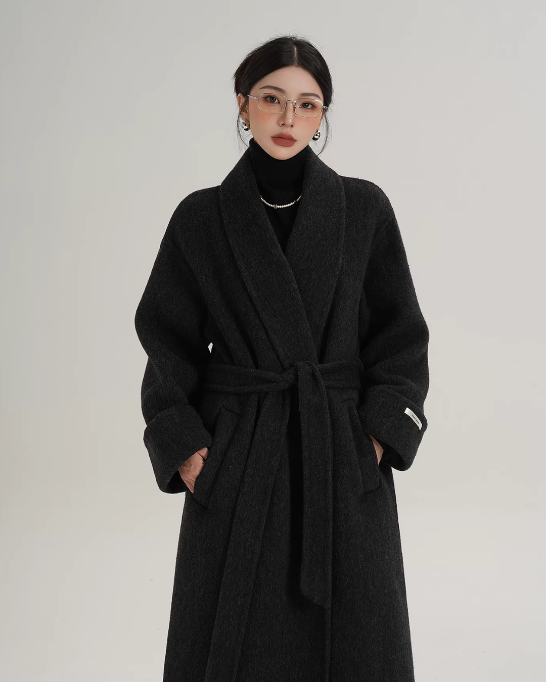 Elegant Long Wool Coat SRS0401