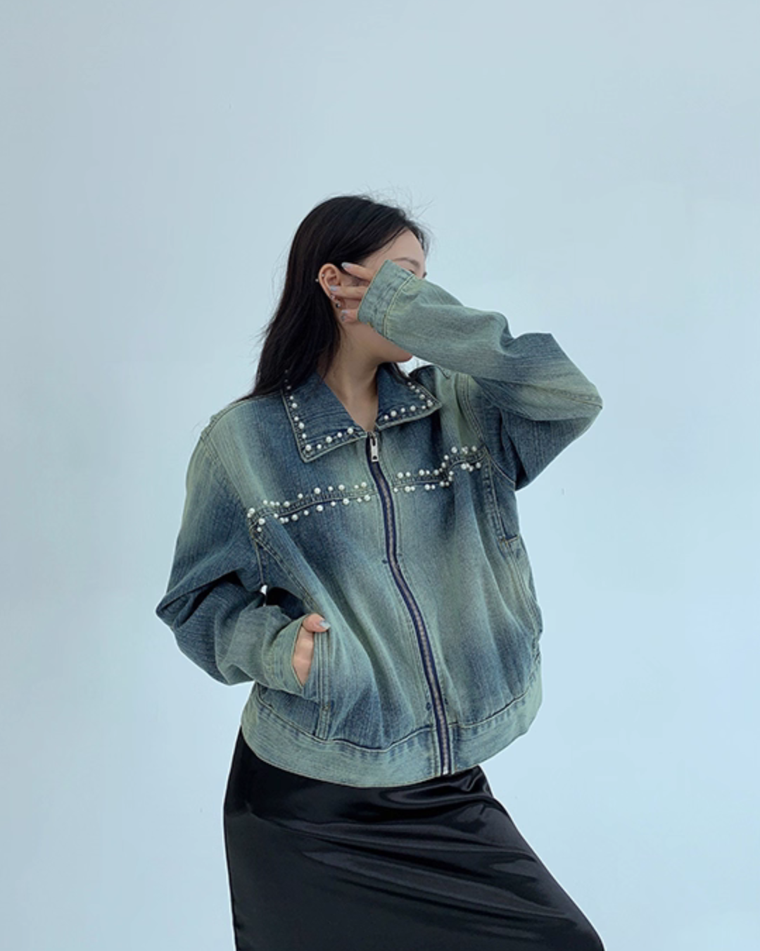 Vintage Short Denim Jacket YLS0898