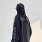 Back Logo Loose Check Shirt YLS0722