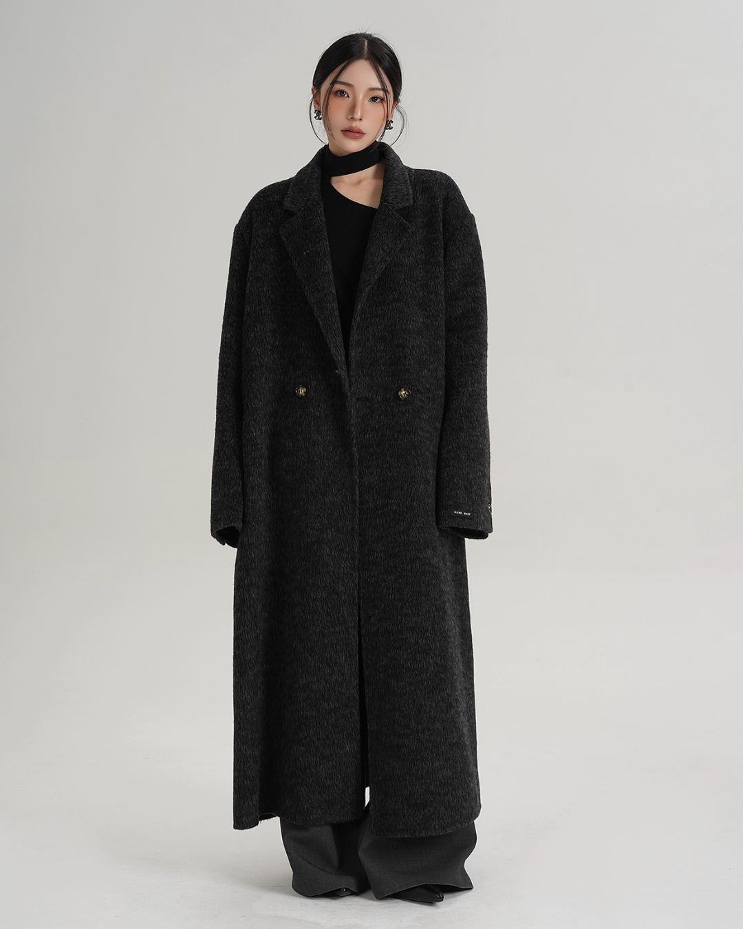 Loose Long Wool Coat SRS0392
