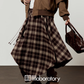 Long-Sleeve Top / Paid Long Skirt / Caramel Blouson  LLA0551
