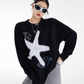Starfish Round Neck Knit ICM0102