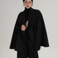 Wool Poncho Coat SRS0371