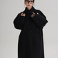 Mock Neck Long Coat SRS0413