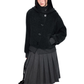 Short Wool Hooded Coat EZK0102
