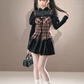 Lolita Bustier & Long Sleeved Shirt & Pumpkin Skirt UNP0011