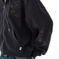 Shiny Sequin Zip Up Hoodie WLS0002